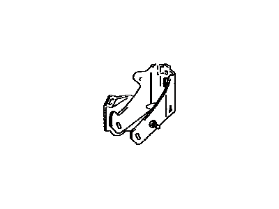 Toyota 12311-28120 Bracket, Engine Mounting, Front