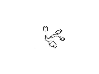 Toyota 81555-21240 Socket & Wire, Rear Co