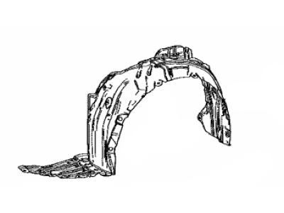 2022 Toyota Corolla Wheelhouse - 53805-02080