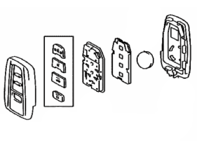 Toyota 8990H-07030 Transmitter Sub-Assembly