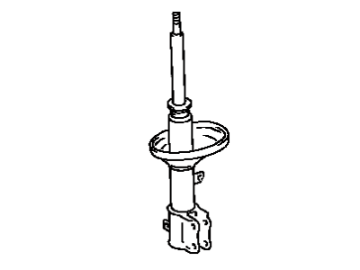 1993 Toyota Corolla Shock Absorber - 48530-12550