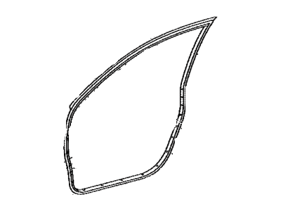 Toyota 67862-0R010 WEATHERSTRIP, Front Door