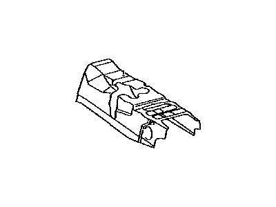 Toyota 58513-42020 Mat, Floor, Center