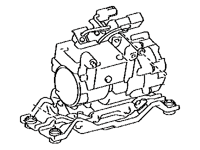 Toyota 88390-42010 Compressor Assembly, W/B