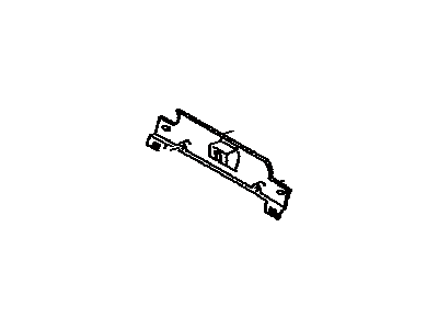 Toyota 79958-0R010-E0 Cover, Rear Seat Rear Bracket