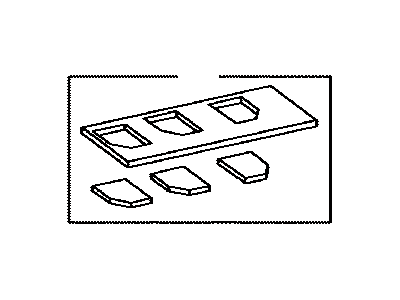 Toyota 55359-0R030 Cushion, Instrument