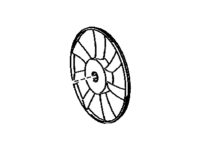 Toyota RAV4 Fan Blade - 16361-0P130