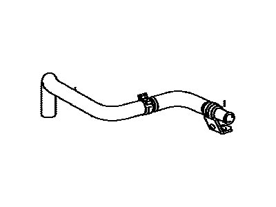 Toyota 87209-0R070 Hose Sub-Assembly, Water