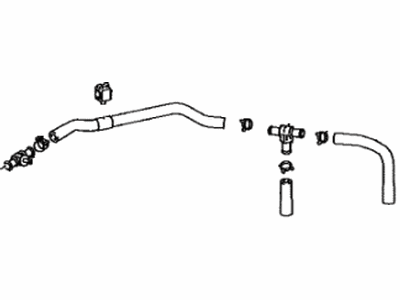 Toyota G9380-0R010 Hose Assembly, Ev RADIAT