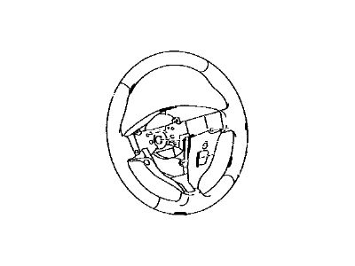 Toyota 45100-0R140-B0 Wheel Assembly, Steering