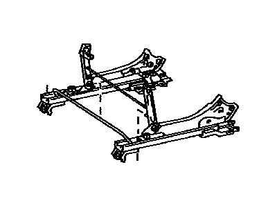 Toyota 72730-0R010 ADJUSTER Assembly, Rear Seat