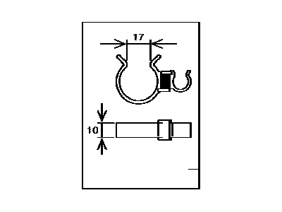 Toyota 90464-00891 Clamp