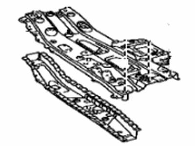 Toyota 51220-0R010 CROSSMEMBER Assembly, Front