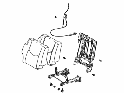 Toyota 79140-0R110-B1 Back Assembly, NO.1 Seat