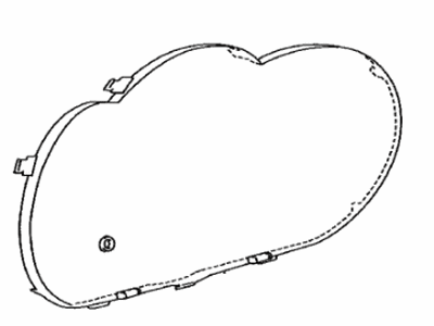 Toyota 83852-0R150 Glass, Combination Meter