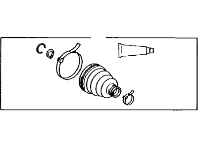 TOYOTA 04439-01010 CV Joint Boot 