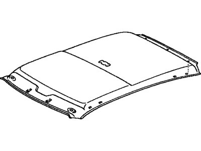 Toyota 63310-52850-B0 HEADLINING Assembly, Roof