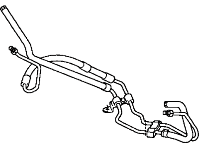 Toyota Corolla Power Steering Hose - 44410-01030