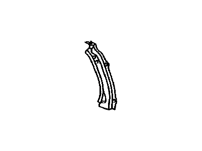 Toyota 61626-87002 Extension, Quarter Panel, Rear LH