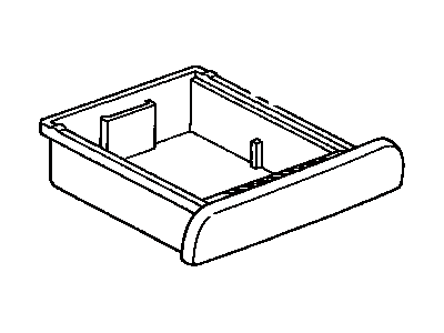 Toyota 74102-12181 Receptacle Assy, Front Ash