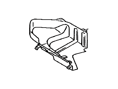 Toyota 77606-52040 Protector Sub-Assy, Fuel Tank