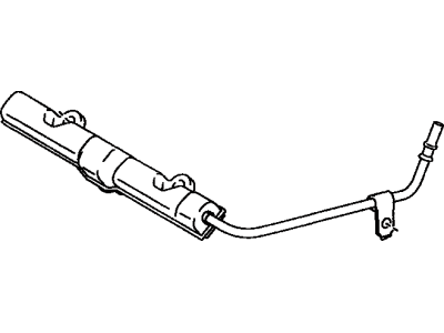 Toyota 23807-35011 Pipe Sub-Assy, Fuel Delivery