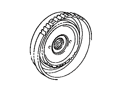 Toyota 35730-28010 Gear Assy, Rear Planetary Sun