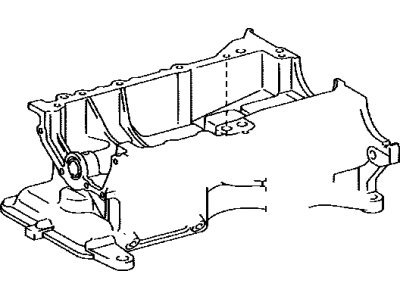 Toyota Prius Oil Pan - 12111-21051