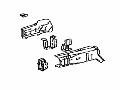 Toyota 57101-52917 Member Sub-Assy, Front Side, RH