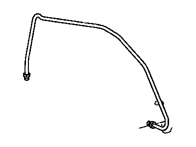 Toyota 31481-20091 Tube, Clutch Master Cylinder To Flexible Hose