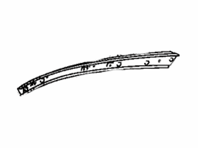 Toyota 61233-52120 Rail, Roof Side, Inner