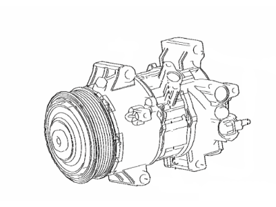 Toyota 88310-12B10 Compressor Assembly, W/P