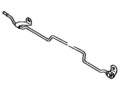 1989 Toyota Camry Brake Booster Vacuum Hose - 44763-32071