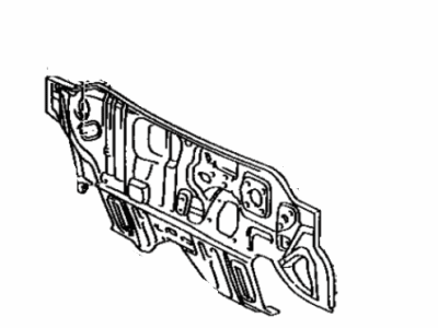 1991 Toyota Camry Dash Panels - 55101-32112