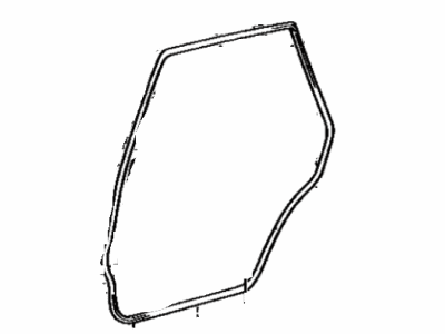 1990 Toyota Camry Door Seal - 67872-32070