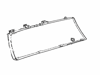 Toyota 83133-32390 Glass, Combination Meter