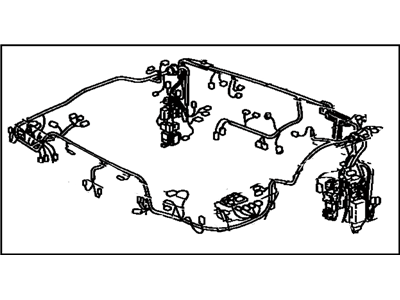 Toyota 82111-32311 Wire, Engine Room Main