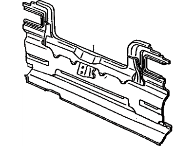 Toyota 58307-32280 Panel Sub-Assy, Body Lower Back