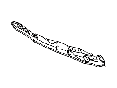 Toyota 51204-32022 Member Sub-Assy, Engine Mounting, Center