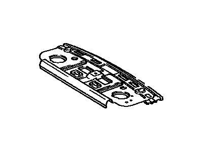 Toyota 64101-32040 Panel Sub-Assy, Upper Back