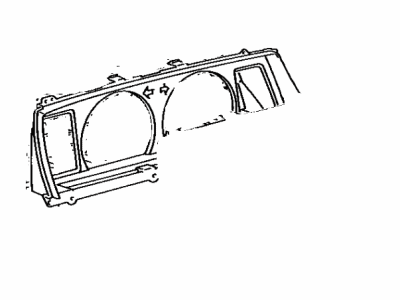 Toyota 83133-32690 Plate, Combination Meter