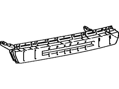 Toyota 52023-03010 Reinforcement Sub-Assy, Rear Bumper