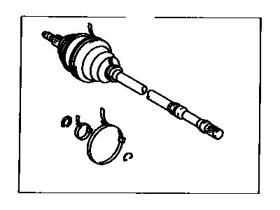 1989 Toyota Camry Axle Shaft - 43470-09030