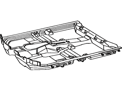 Toyota 58510-32170-03 Carpet Assembly, Floor