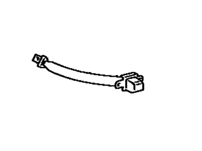 1990 Toyota Camry Seat Belt - 73220-32132-D0