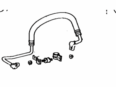 Toyota 88720-32040 Hose & Accessory, AIRCONDITIONER