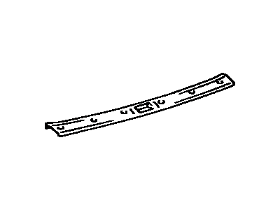 Toyota 58387-32010-06 Plate, Rear Floor Finish