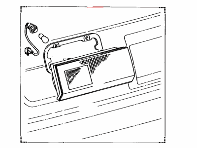 1991 Toyota Camry Back Up Light - 81680-32040