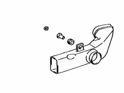 1991 Toyota Camry Air Intake Coupling - 17882-63110