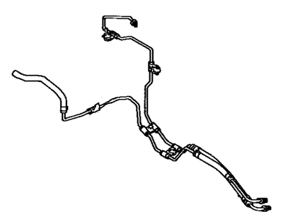 1990 Toyota Camry Power Steering Hose - 44410-32320